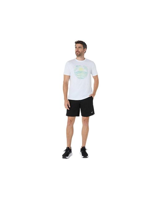 Asics Black Sport Train Short for men