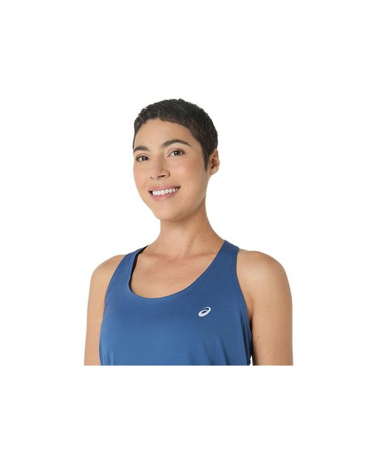 Sport Basic Tank di Asics in Blue