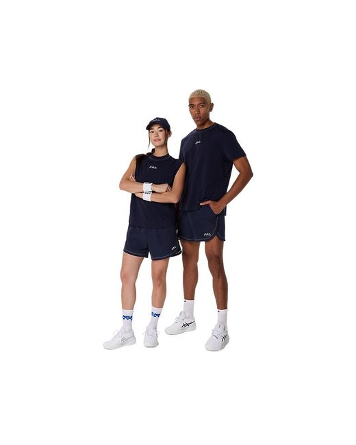 Asics Blue A.P.C. X 2-N-1 Short