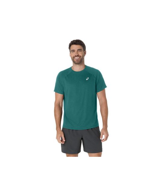 Asics Green Sport Run Top for men