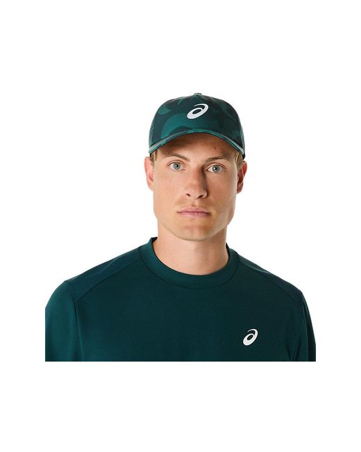 Graphic Cap di Asics in Green da Uomo