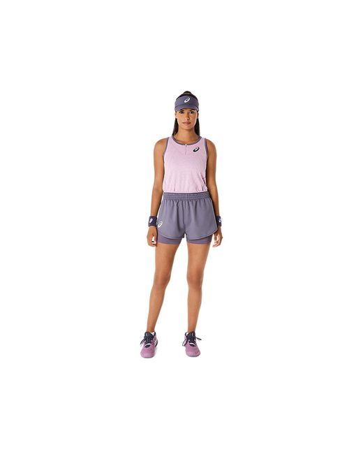 Asics Blue Match Short