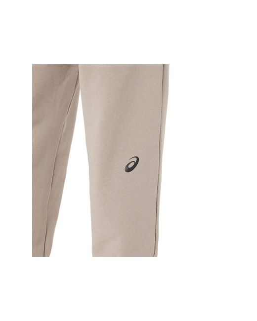 Asics Logo Sweatpant in het Black voor heren