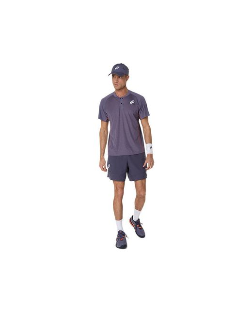 Asics Blue Match 7In Short for men