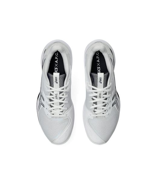 A.P.C X Solution Speed Ff 3 Clay Asics en coloris White
