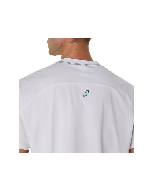 Asics White A.P.C. X Crew Ss Top for men