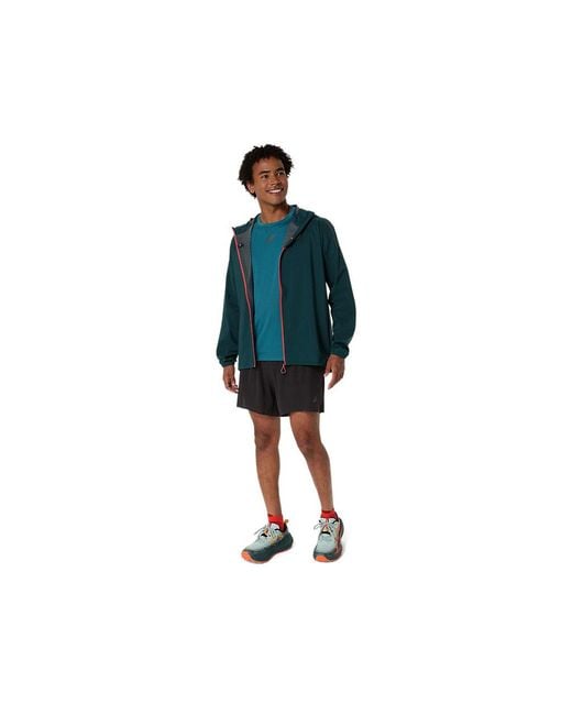 Asics Black Fujitrail Elite Short for men