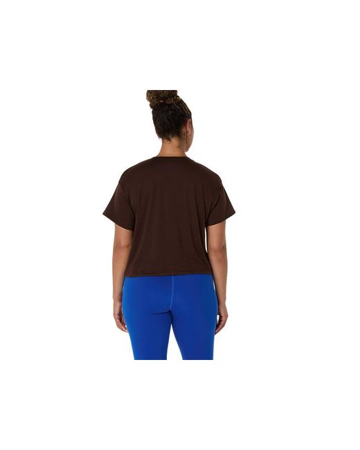 Asics Blue Nagino Flex Short Sleeve Top