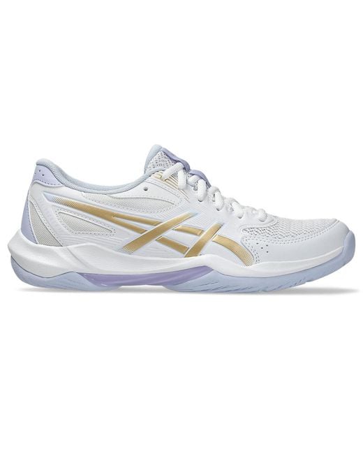 Asics White Gel-Rocket 12