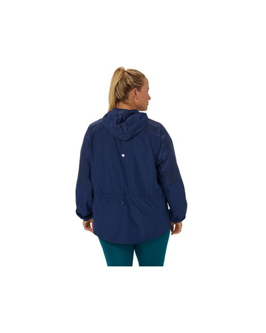PACKABLE RUN JACKET Asics en coloris Blue