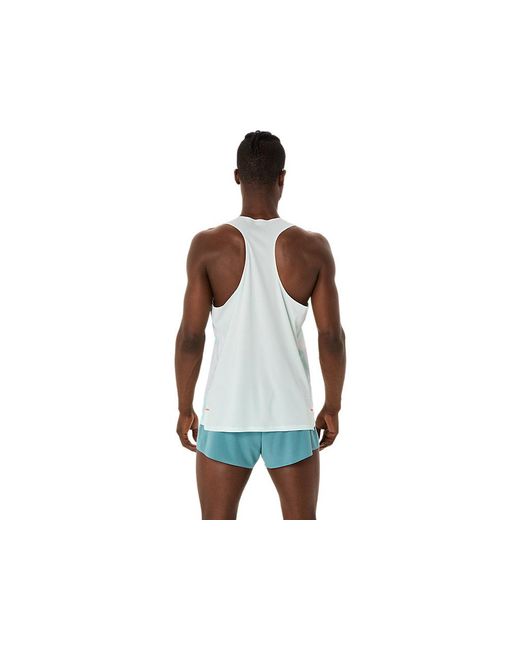 Asics Black Light Knit Graphic Singlet for men