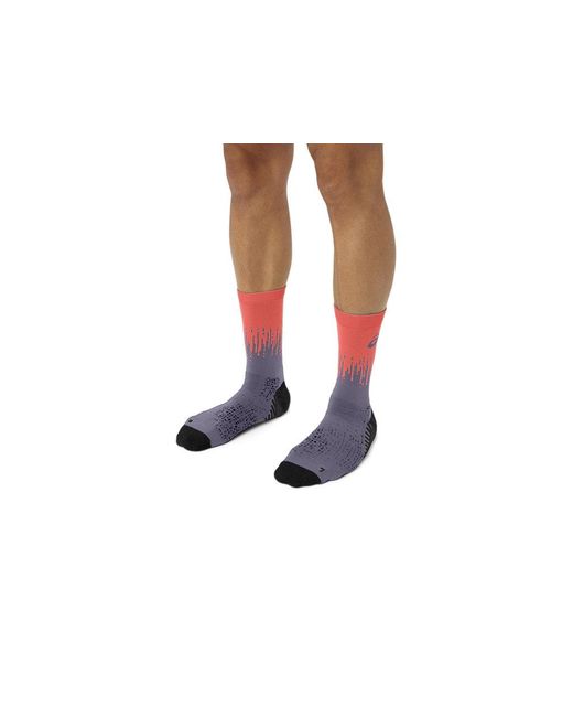 Asics Blue Performance Run Sock Crew for men