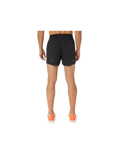 Asics Black Metarun 5In Short for men
