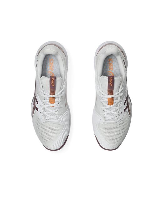 Asics White Solution Speed Ff3 Tennis Shoes