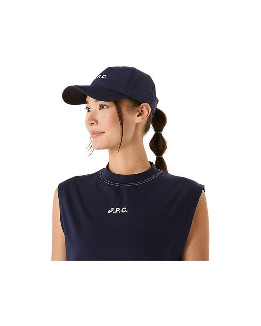 Asics Blue A.P.C. X Crew Sleeveless Top