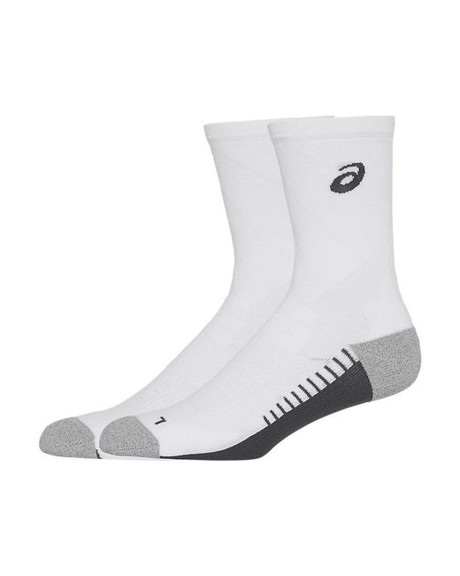 Asics Black Performance Run Sock Crew for men