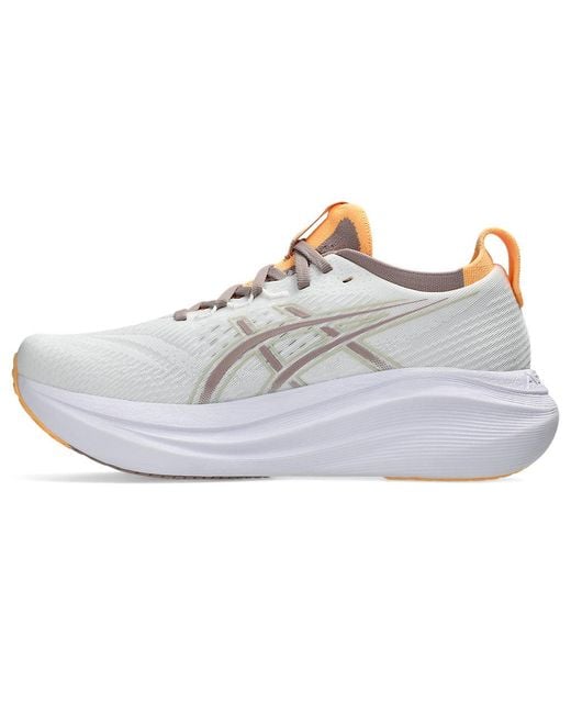 Asics White Gel-Nimbus 27