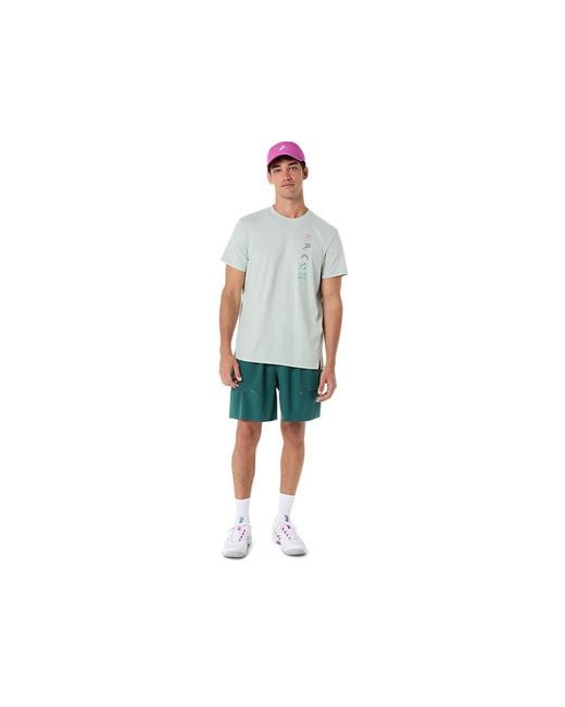 Asics Blue Game Seasonal Graphic Tee for men