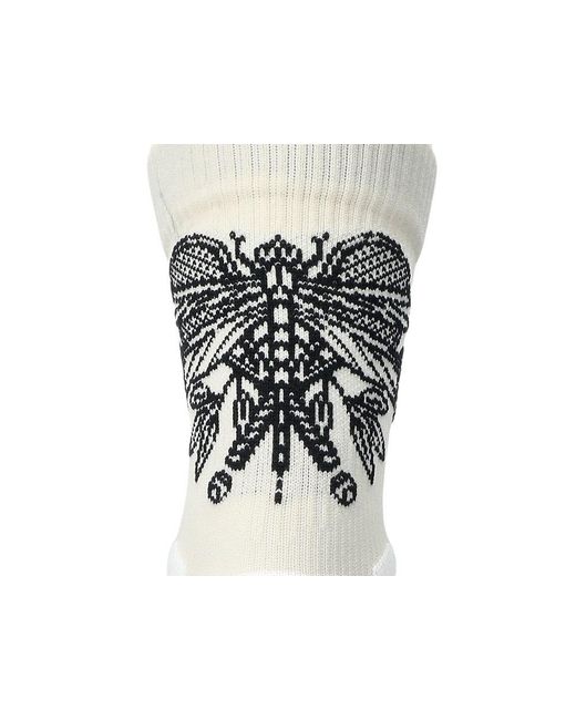 Asics Black Game Seasonal Graphic Crew Sock for men
