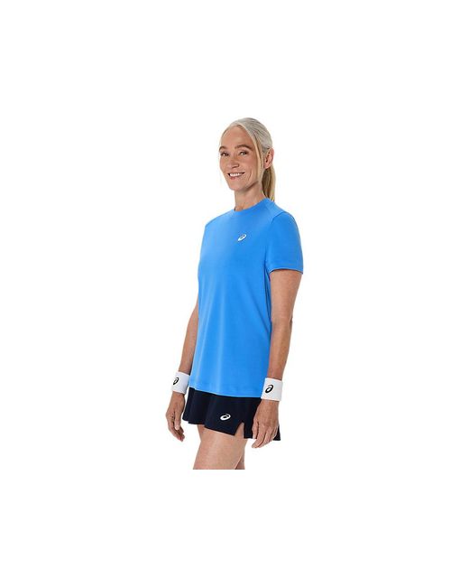 Asics Blue Court Ss Top