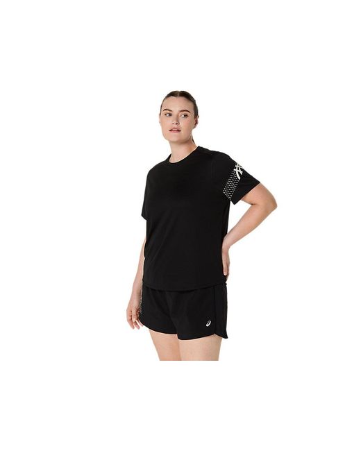 Asics Black Icon Ss Top