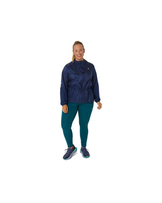 PACKABLE RUN JACKET Asics en coloris Blue