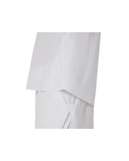 Asics White A.P.C. X Crew Ss Top for men