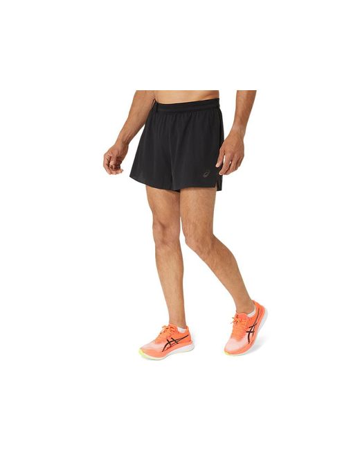 Asics Black Metarun 5In Short for men