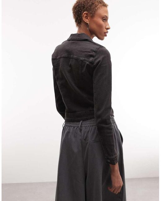 Noisy May Black Denim Jacket