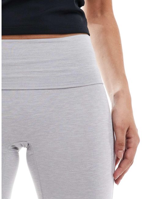 Cotton On Gray Cotton On Ultra Soft Roll Over Flare Pants