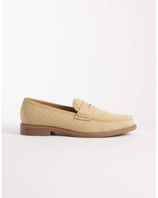 ASOS Natural Penny Loafer for men