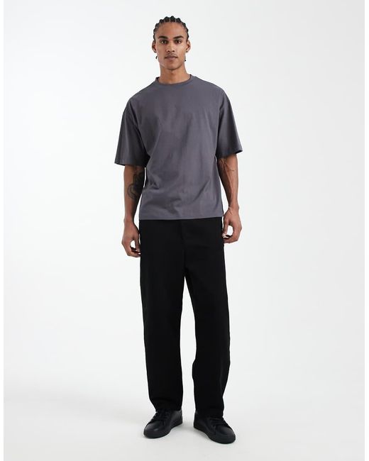 ASOS Blue Essentials 2 Pack Oversized T-Shirts for men