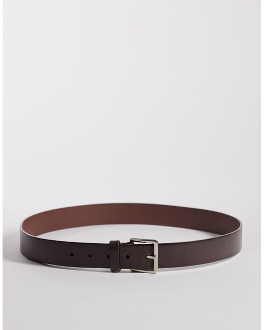 Mango Brown 100% Leather Classic Belt for men