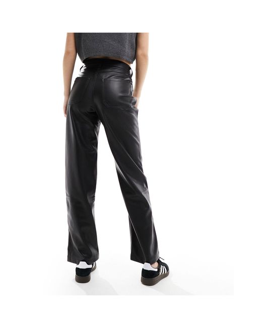 Pantalones dad s Hollister de color Black