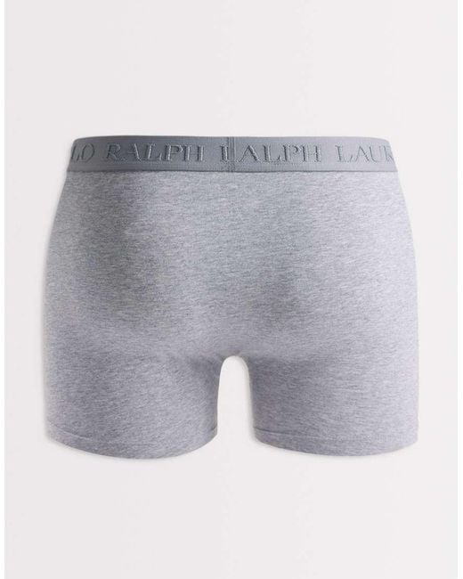 Polo Ralph Lauren Gray 3 Pack Modal Boxer Briefs for men