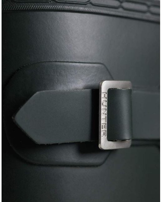 Hunter Black Original Tall Wellington Boots for men