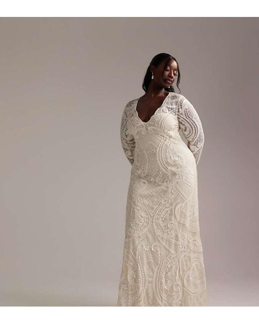 sachin and babi light blue dress Forever New VEANNE EMBROIDERED - Day dress - white