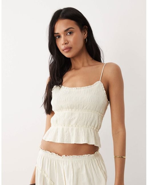 Iisla & Bird White Cami Top