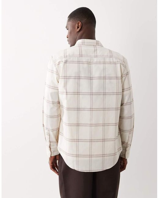 Calvin Klein Natural Check Oxford Shirt for men