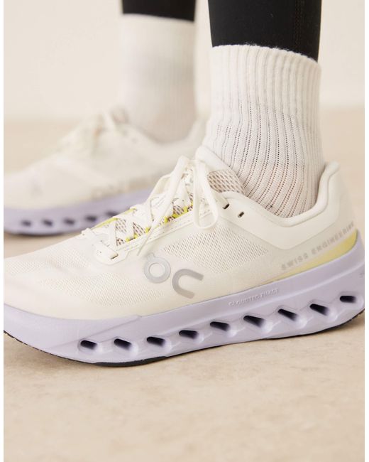On Shoes White On – cloudsurfer next – laufschuhe