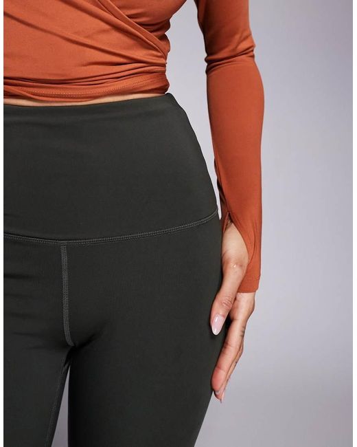 4505 Green Tall Icon Active Bum Sculpt High Waist Gym Legging With Inner Pocket