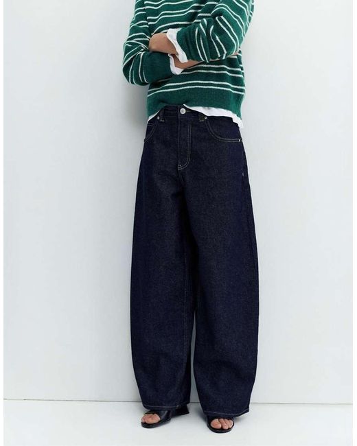 Pull&Bear Green Oversize baggy Jeans