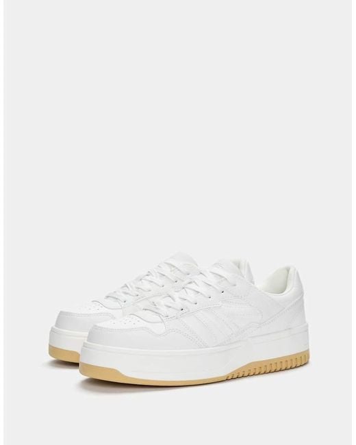 Pull&Bear White Chunky Trainers