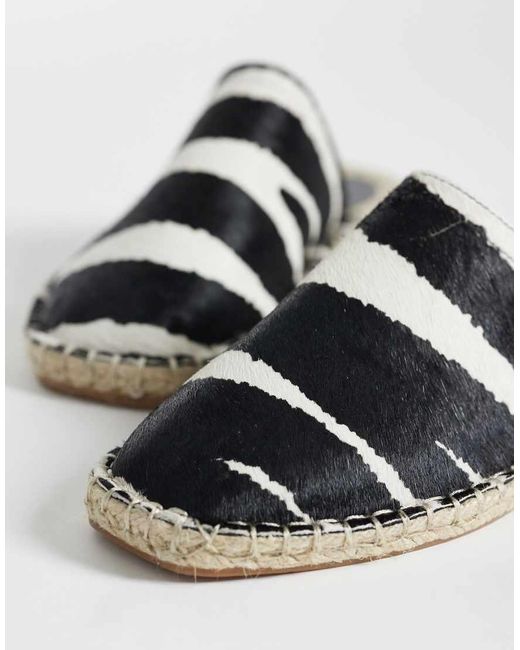 ASOS Brown Joline Espadrille Mule Sandal