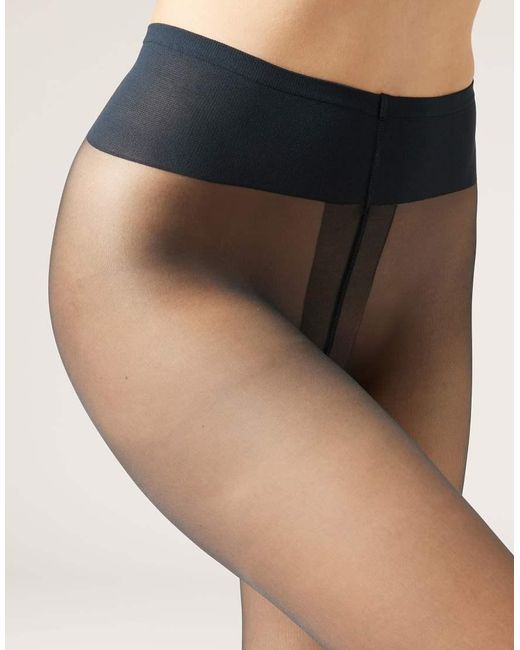 Calzedonia White Premium Matt Second Skin 15 Den Tights