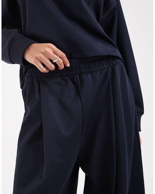 Lacoste Blue Co-Ord Drawstring Logo Joggers