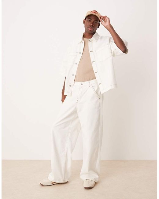 Camicia di ASOS in Natural da Uomo