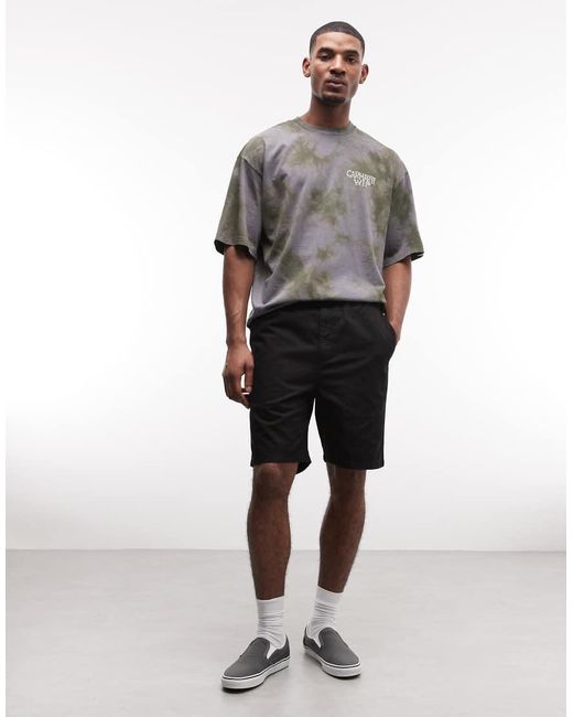 Carhartt Black Flint Shorts for men