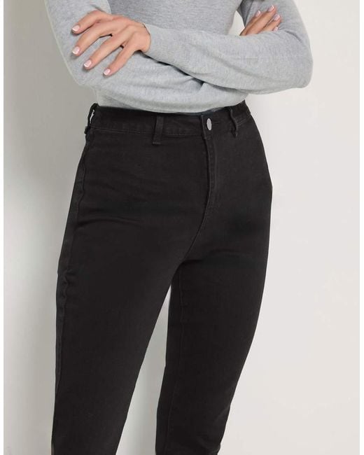 Long Tall Sally White Denim Flare Jeans