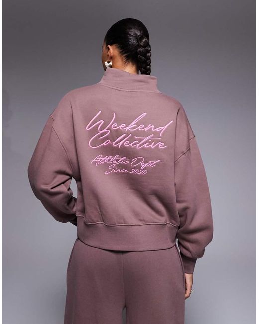 ASOS Weekend Collective in het Purple